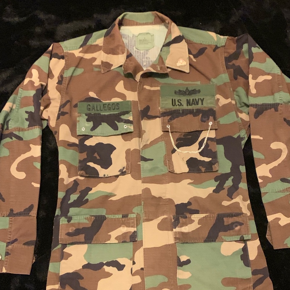 VINTAGE UPCYCLED CAMO JACKET... HARLEY DAVIDSON